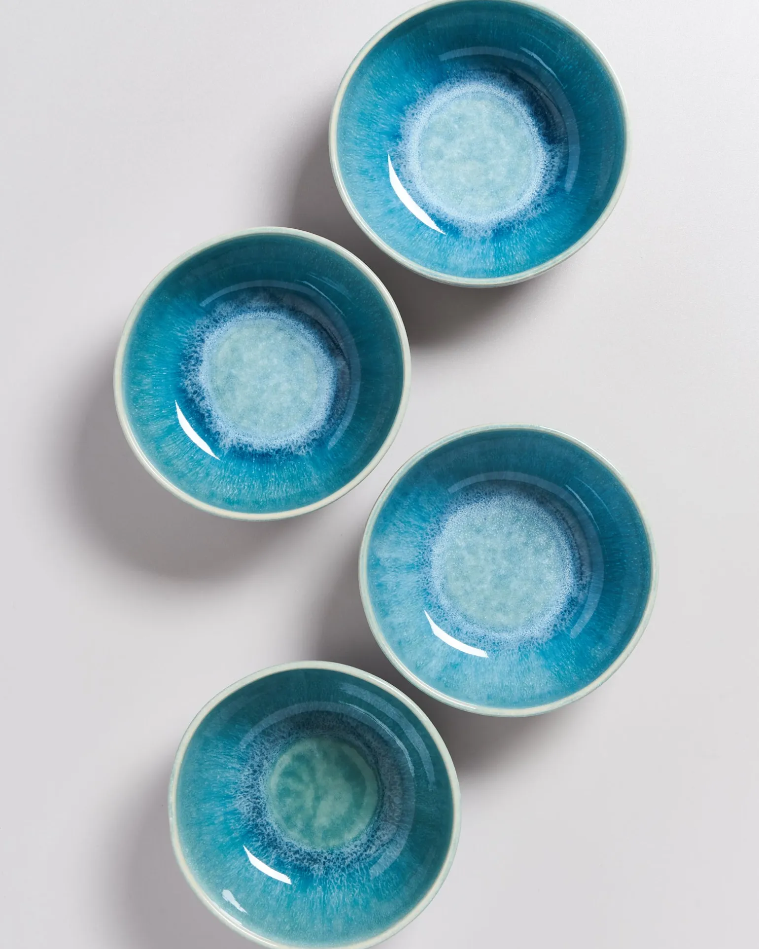 Alcachofra Müslischale grünblau