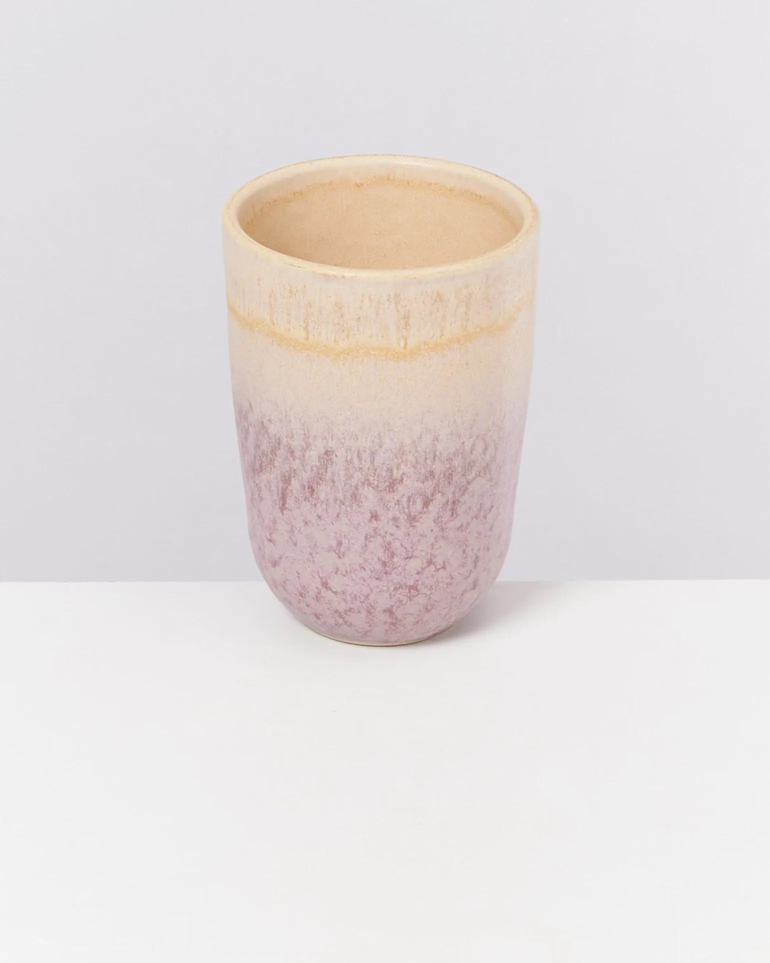Copa Alto Becher groß apricot flieder