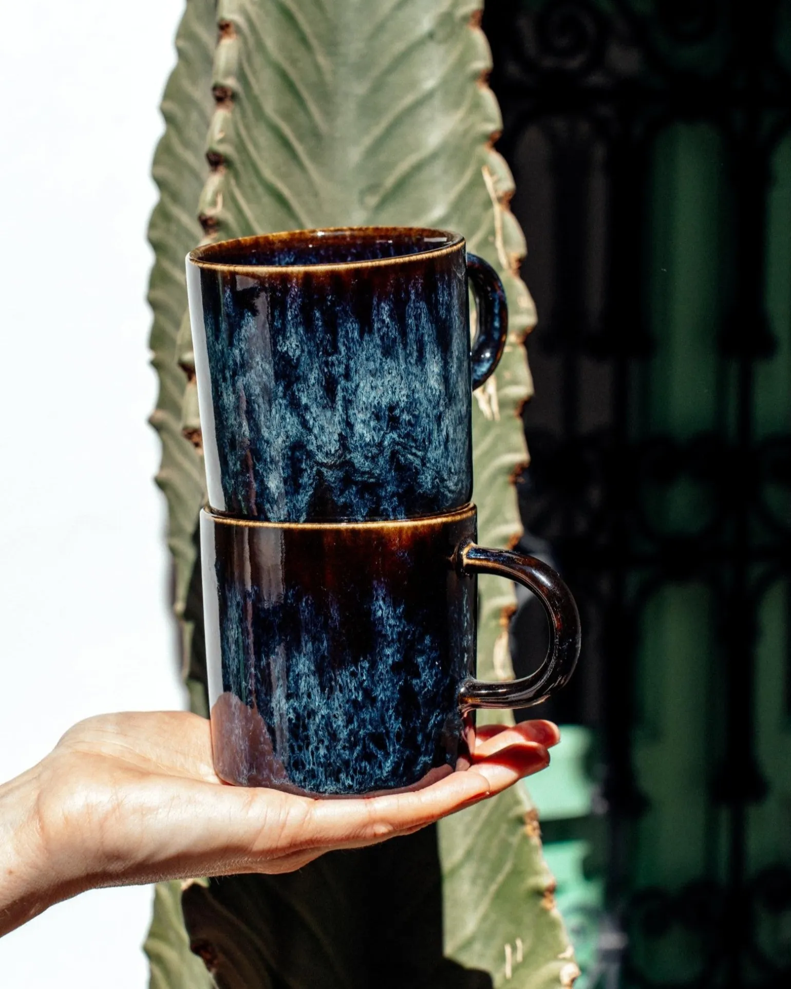 Cordoama Tasse groß classic dunkelblau