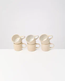 Cordoama Tasse klein classic sand 6er-Set