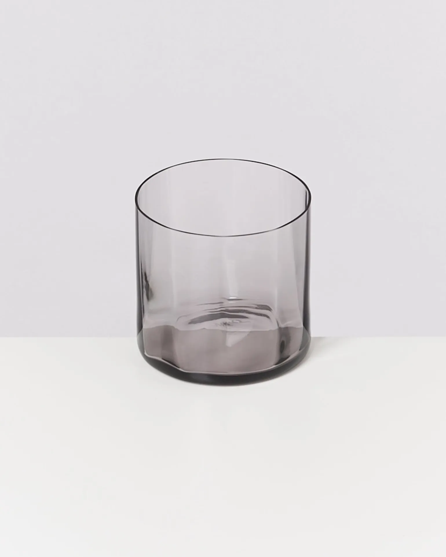 Joia Glas klein flower grau