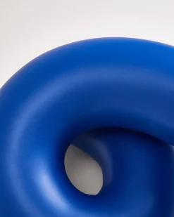MaM x Ju Schnee Vase L blau