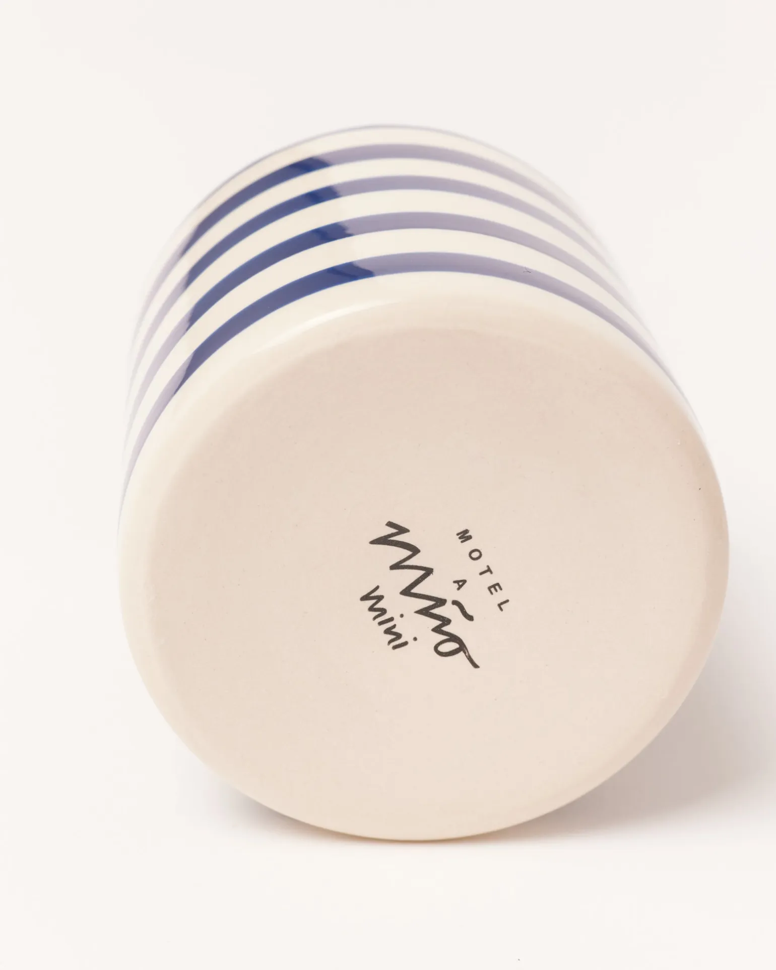 Miio Miini Becher groß Happy weiß blau
