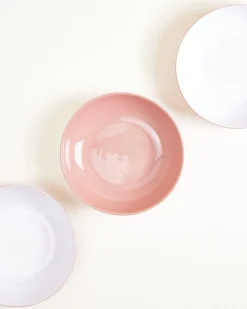 Seda Müslischale rosé weiß