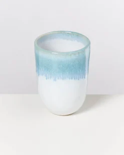Alcachofra Becher groß grünblau