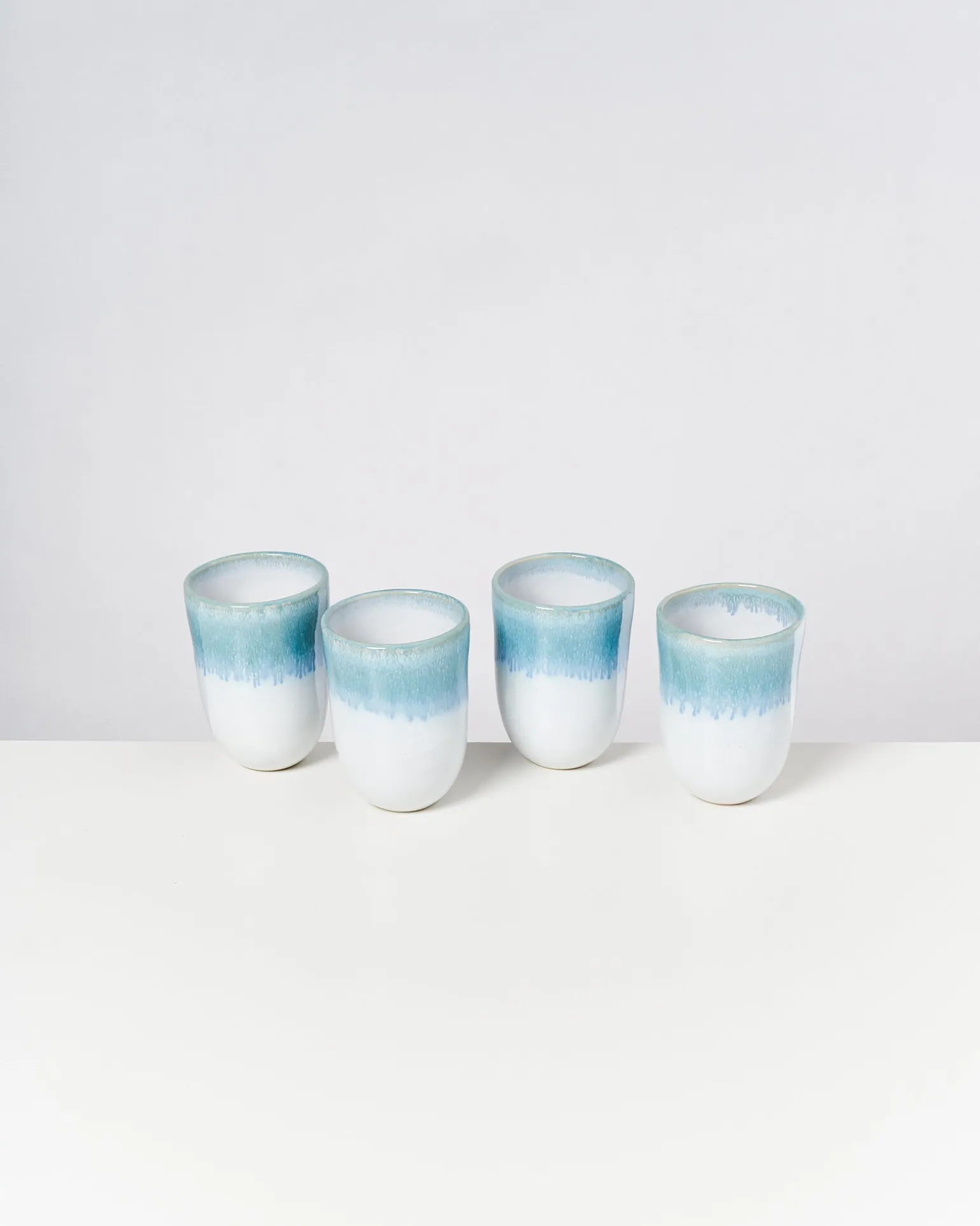 Alcachofra Becher groß grünblau