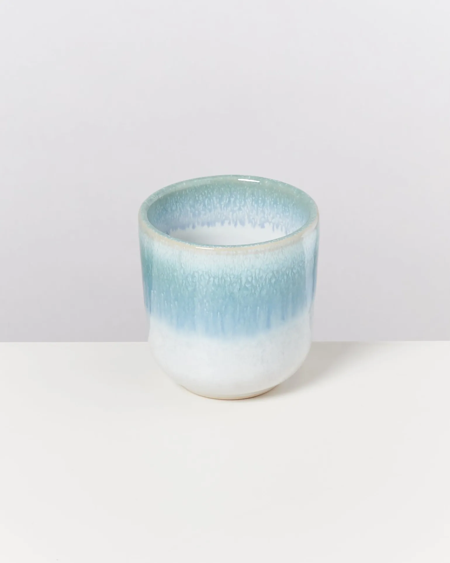 Alcachofra Becher klein grünblau