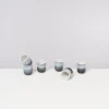 Alcachofra Espressobecher schwarzblau 6er-Set