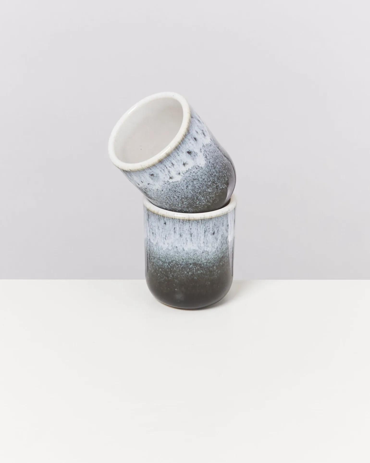 Alcachofra Espressobecher schwarzblau
