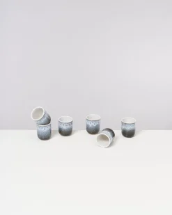 Alcachofra Espressobecher schwarzblau