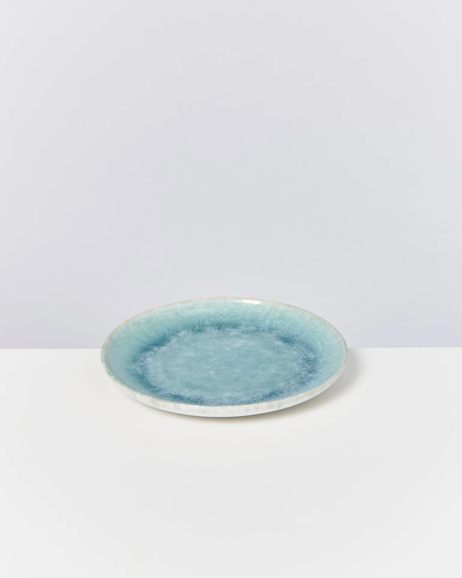 Alcachofra Miniteller grünblau