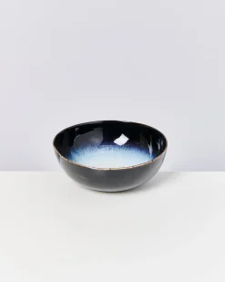 Alcachofra Servierschale schwarzblau