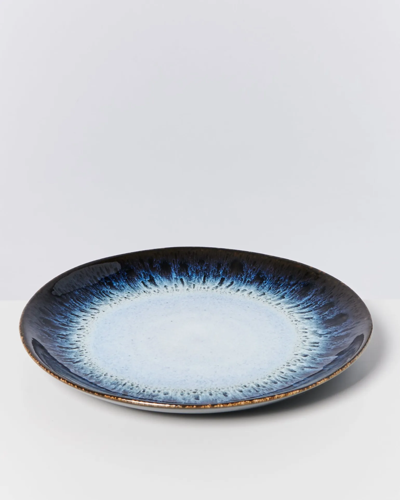Alcachofra Teller groß schwarzblau