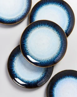 Alcachofra Teller groß schwarzblau