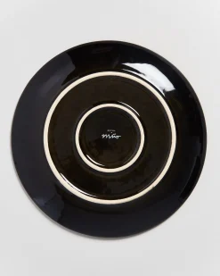 Alcachofra Teller groß schwarzblau