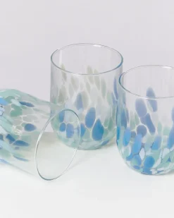 Alegria Glas groß blau