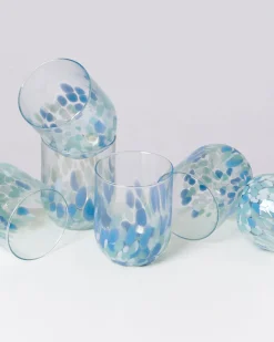 Alegria Glas groß blau 6er-Set