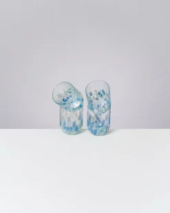 Alegria Glas groß blau 4er-Set