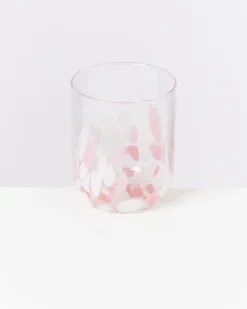 Alegria Glas groß rosé weiß