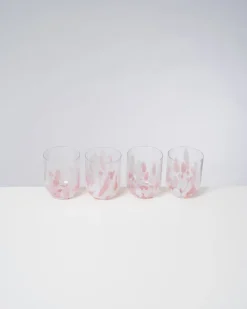 Alegria Glas groß rosé weiß 4er-Set