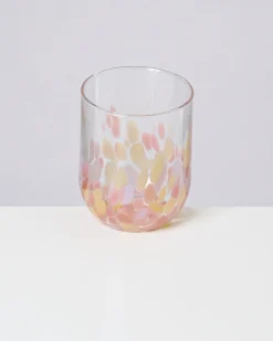 Alegria Glas groß rosa sand