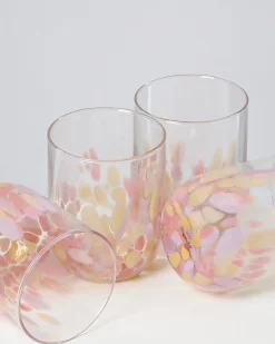 Alegria Glas groß rosa sand