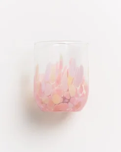Alegria Glas groß rosa sand