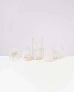Alegria Glas groß sand 6er-Set
