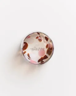 Alegria Glas klein bernstein rosa
