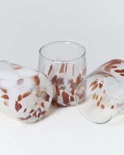 Alegria Glas klein bernstein sand
