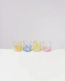 Alegria Glas klein blau rosé