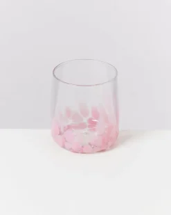 Alegria Glas klein rosa 4er-Set