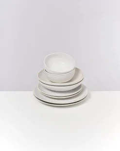 Amado Geschirr-Set weiß 8-teilig
