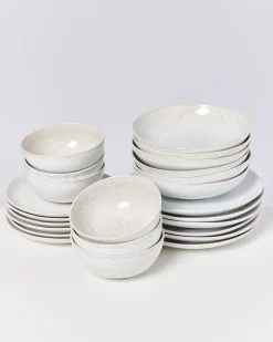 Amado Geschirr-Set weiß 24-teilig