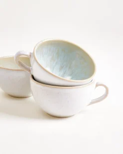 Areia Cappuccinotasse & Untertasse klein classic azur 6er-Set