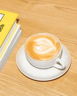Areia Cappuccinotasse & Untertasse klein classic sand