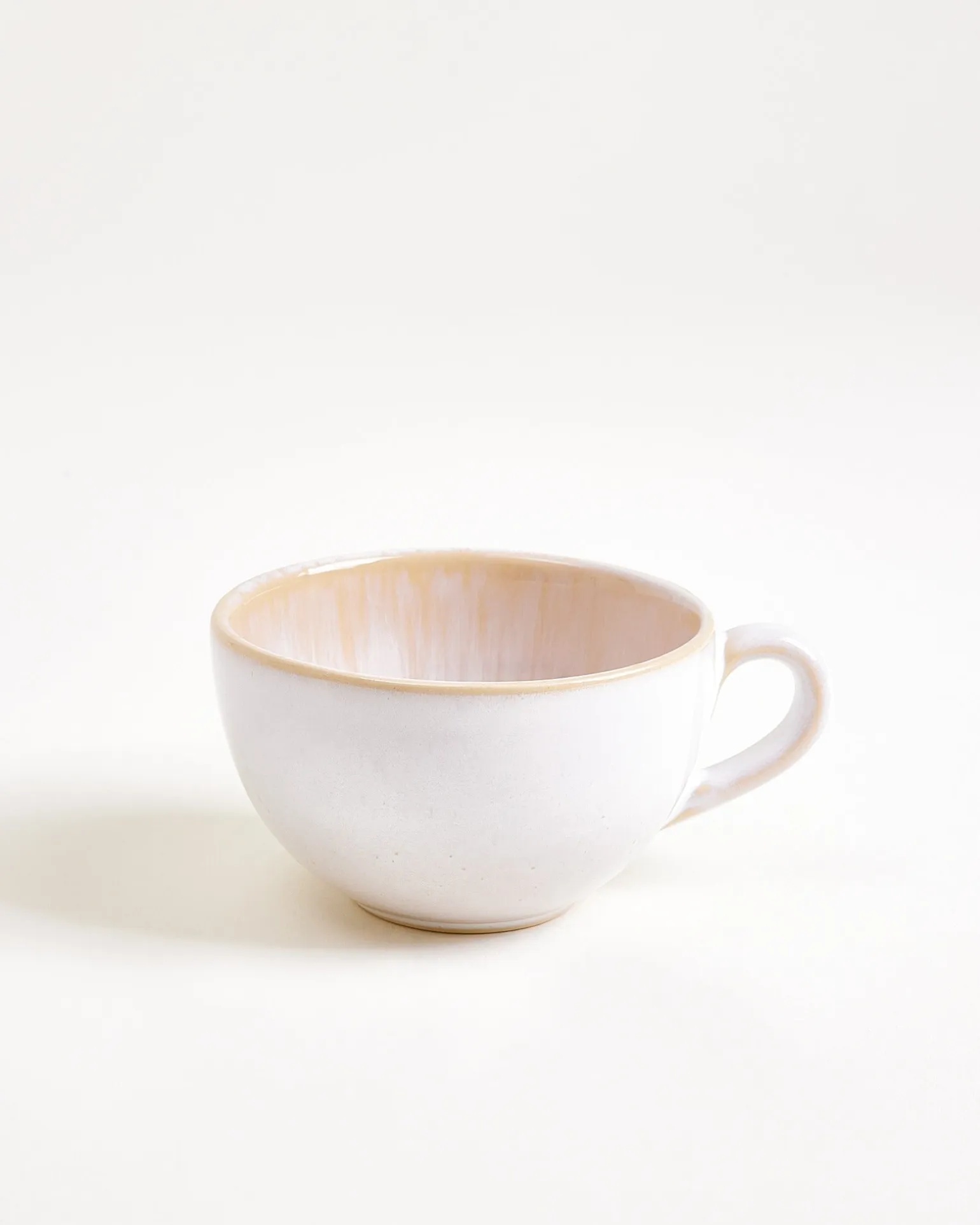 Areia Cappuccinotasse & Untertasse klein classic sand