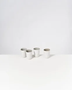 Areia Espressobecher grau 4er-Set