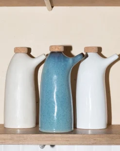Areia Essig- & Ölflasche weiß
