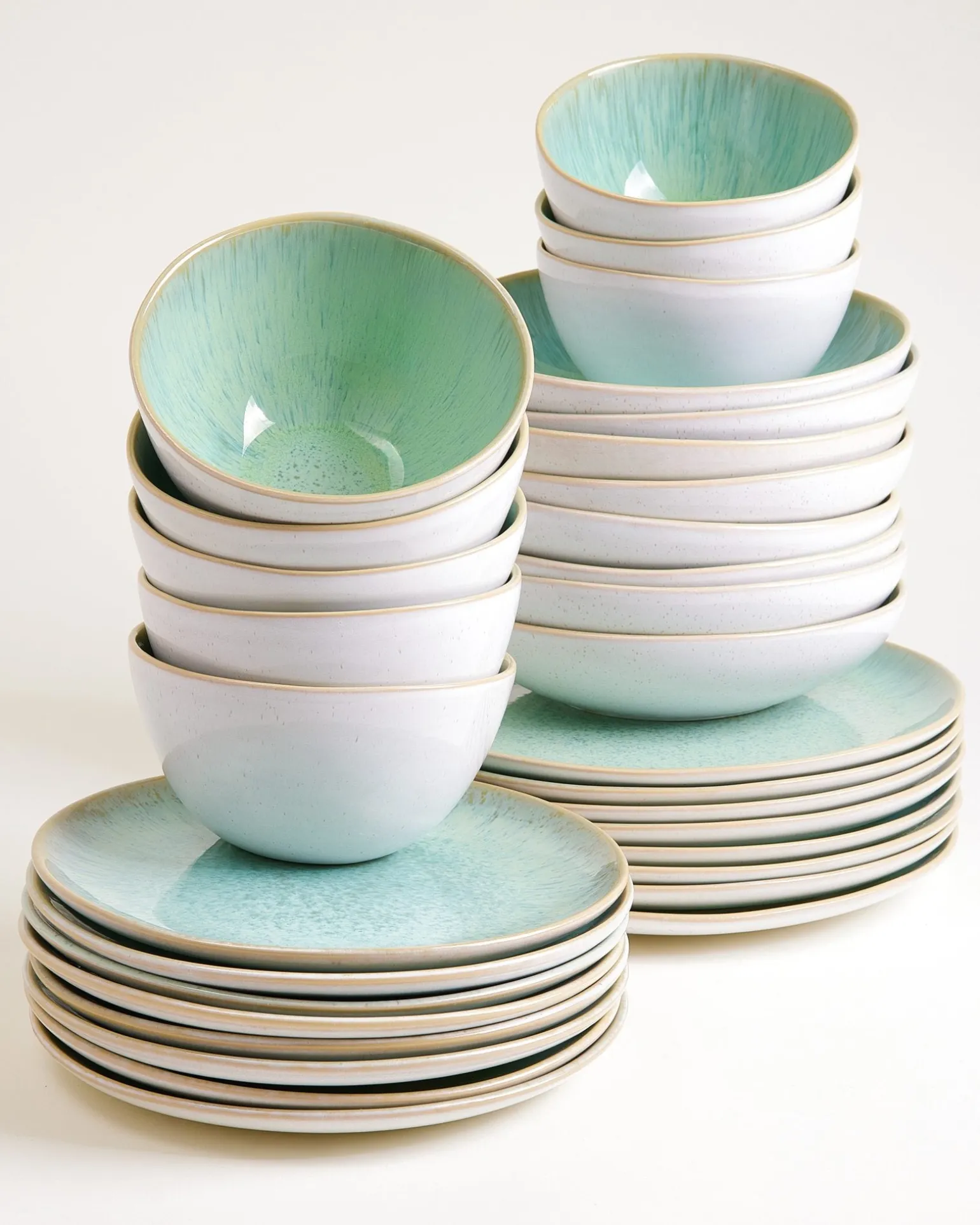 Areia Geschirr-Set mint 32-teilig