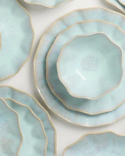 Areia Geschirr-Set shell azur 16-teilig