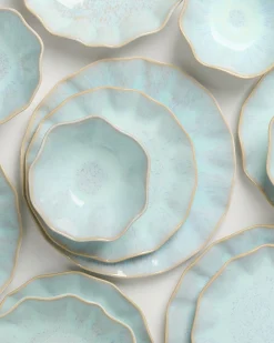 Areia Geschirr-Set shell azur 24-teilig
