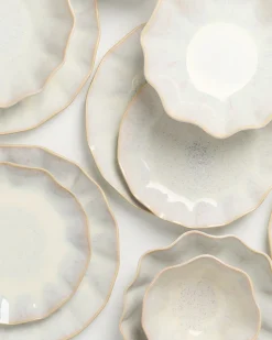 Areia Geschirr-Set shell sand 24-teilig