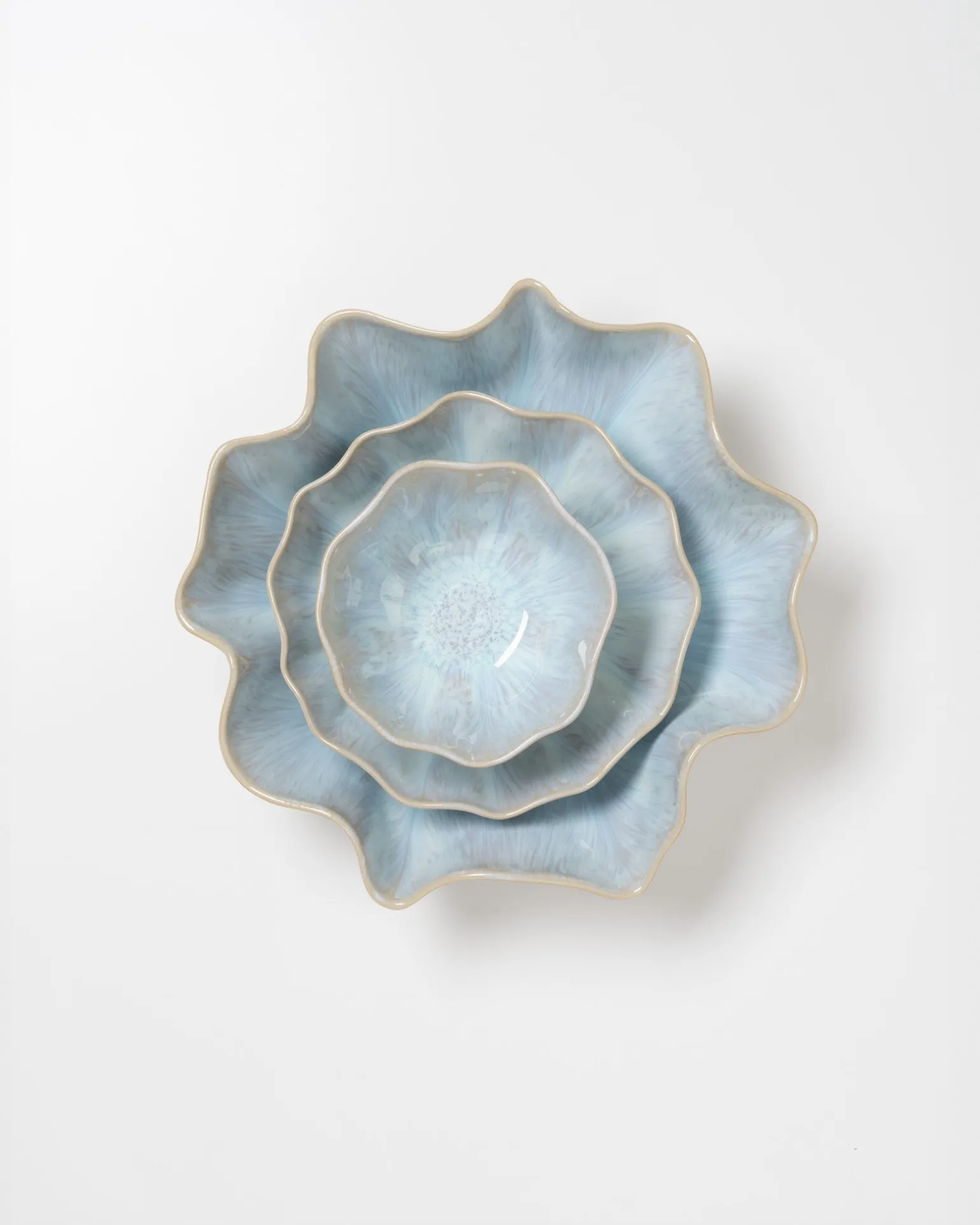 Areia Müslischale shell azur