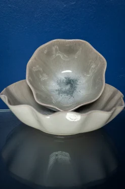 Areia Müslischale shell grau