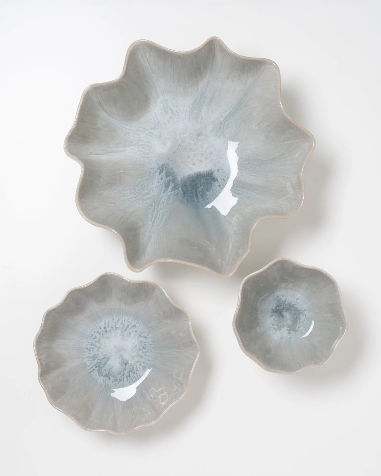 Areia Müslischale shell grau