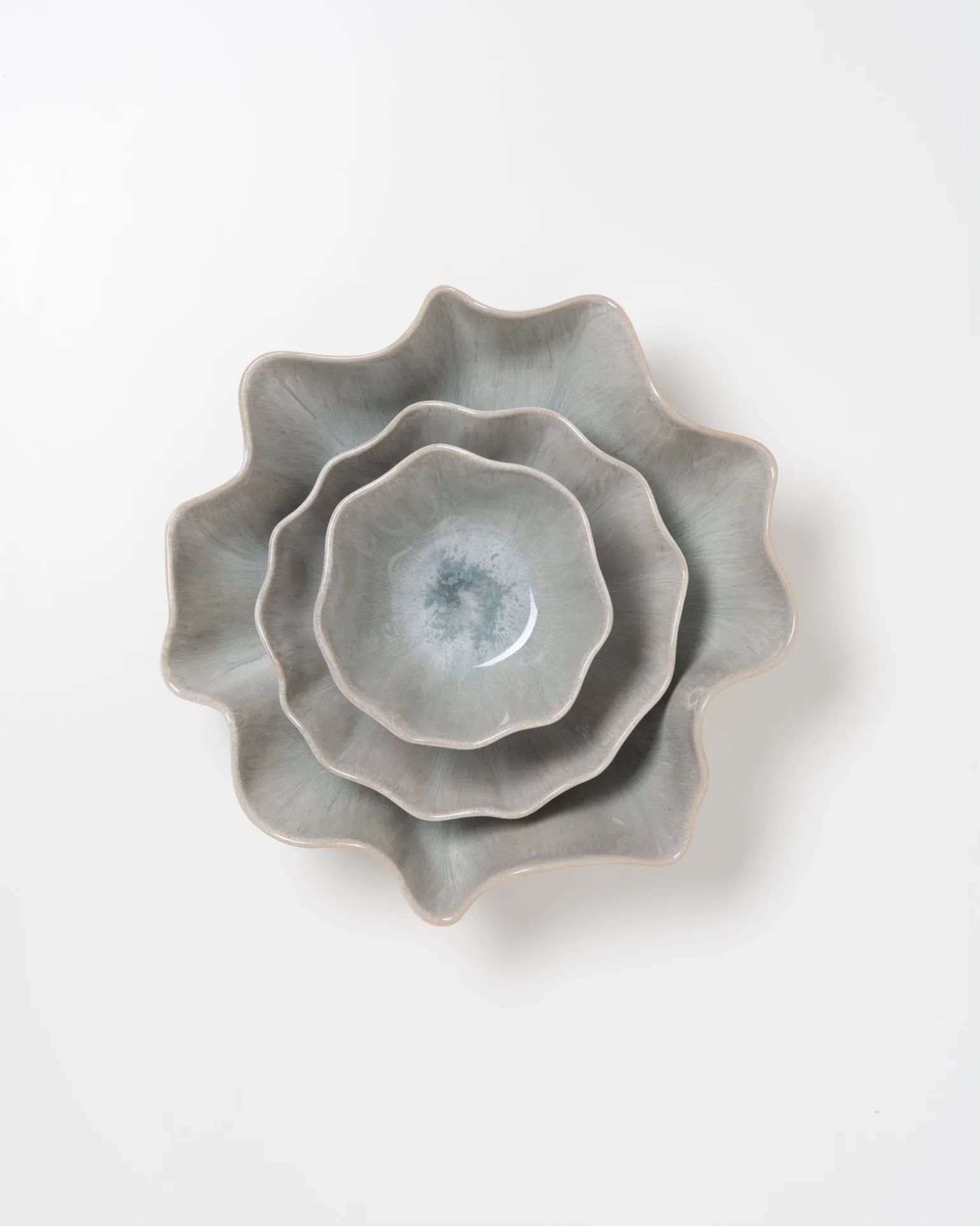 Areia Müslischale shell grau