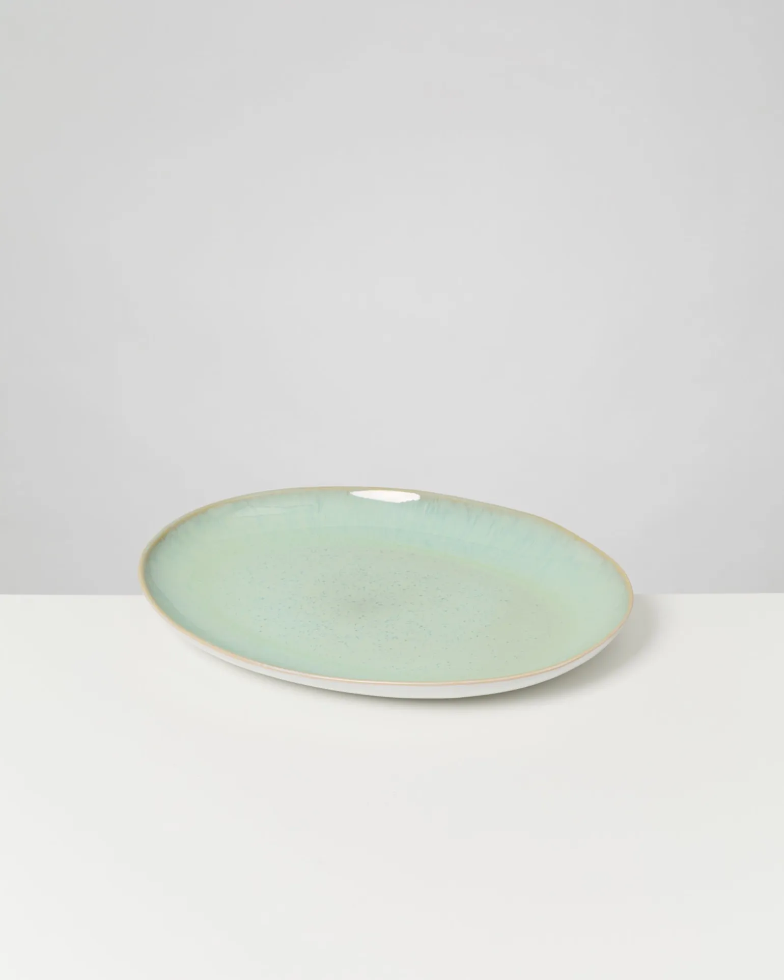 Areia Servierplatte L oval mint
