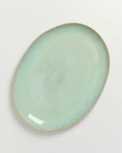 Areia Servierplatte L oval mint