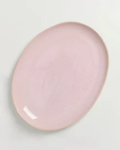 Areia Servierplatte L oval rosé